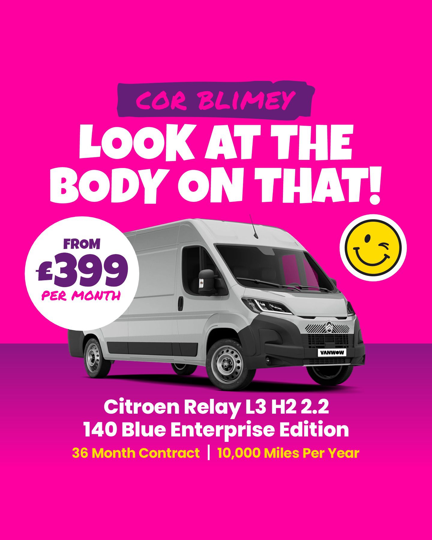 Citroen Relay L3 H2 2.2 140 Blue Enterprise Edition Citroen Relay L3 H2 2.2 140 Blue Enterprise Edition