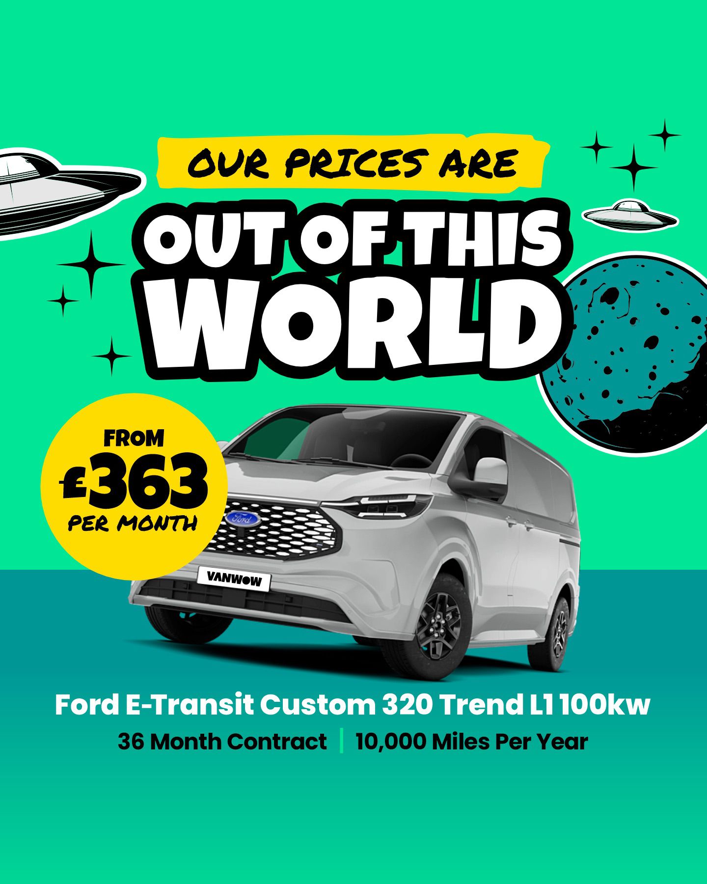 Ford E-Transit Custom 320 Trend L1 100kW Ford E-Transit Custom 320 Trend L1 100kW