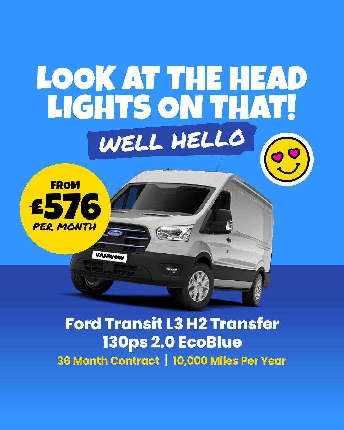 Ford Transit L3 H2 Transfer 130ps 2.0 EcoBlue Ford Transit L3 H2 Transfer 130ps 2.0 EcoBlue