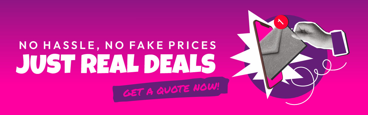 No Hassle, No Fake Prices - Just Real Deals